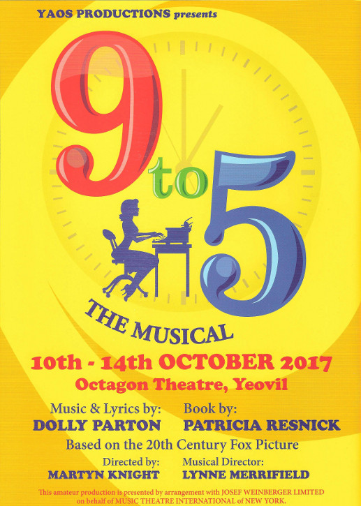 JCS Back Cover & Announcement of Autumn 2017 Production '9 to 5 The Musical' JCS Back Cover & Announcement of Autumn 2017 Production '9 to 5 The Musical'